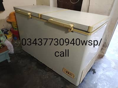 good Colling,freezer large size,  working, copper pipe