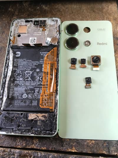 Redmi note 13 parts and org camras