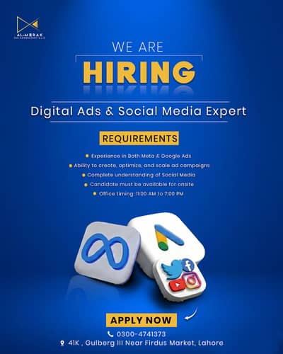 Digital Ads & Social Media Handler