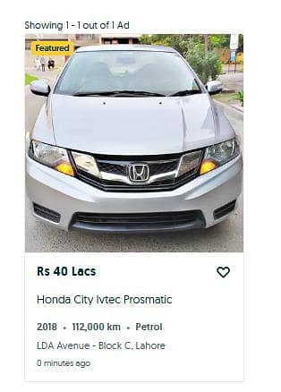 Honda City Ivtec Prosmatic