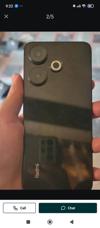 Redmi 13 mobile with box and chargar