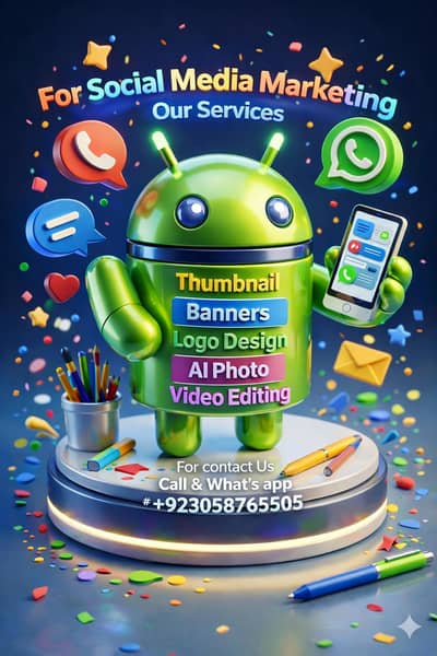 Social media Marketing banners, Thumbnail