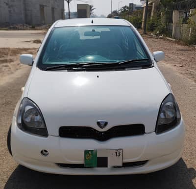 Toyota vitz 1999\2013 custom auctioned.