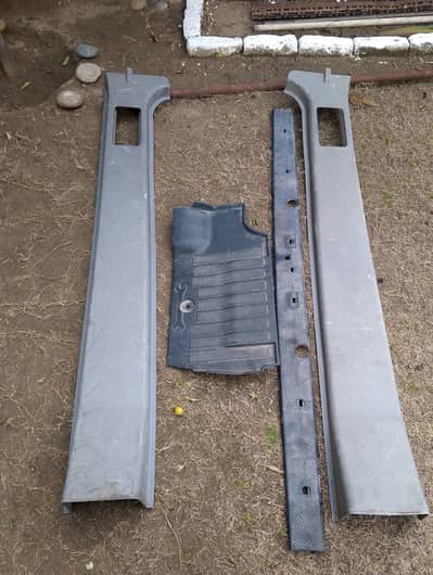 Mercedes Sprinter 2006 ceiling covers, side covers and side pillers.