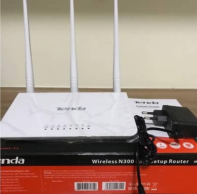 tenda F3 routers used with adapter lan cable fre delivery 
