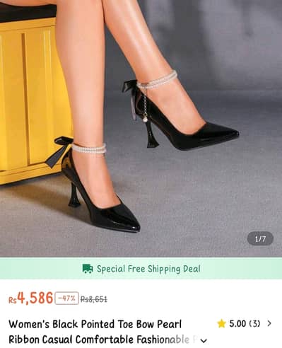 Two different style Stilettos