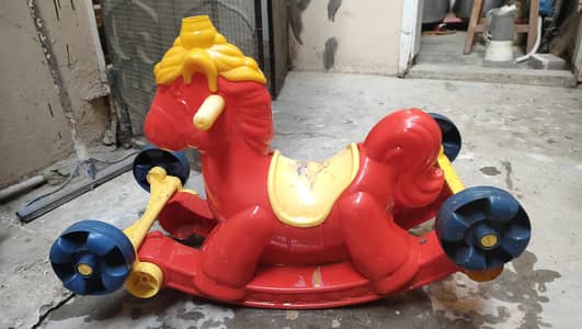 riding and rocking horse baby car