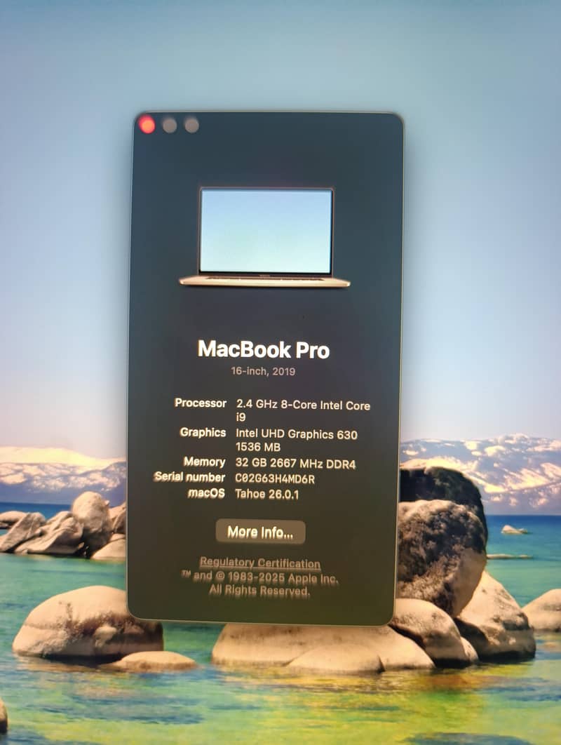 MacBook pro2019 1