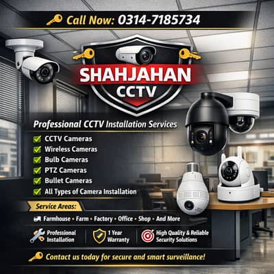CCTV / HD CAMERAS CCTV / NIGHT VISION /HIK VISION / DAHUA /IP SECURITY