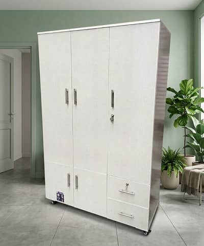 3 door Luxury  cupboard  / Big Wardrobe  / Almari
