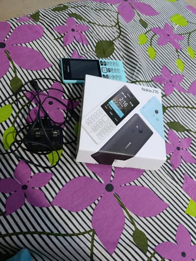 Nokia 216 PTA approved dual SIM front back camera