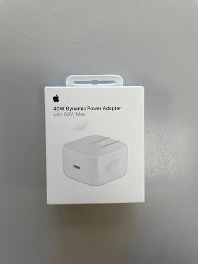 original Apple 40W Dynamic Power Adapter with 60W Max