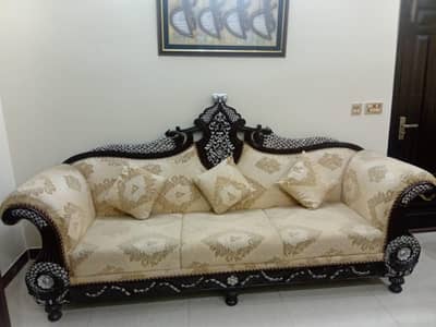 7 seater Sofa set premium solid wood