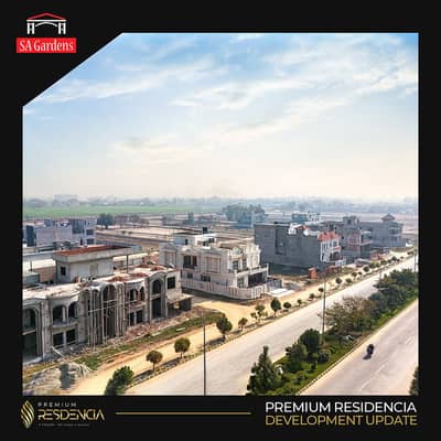 1 Kanal Plot For Sale In SA Garden Phase 2 Premium Block.