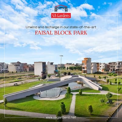 5 Marla Fully Paid Possession Available Plot For Sale In SA Garden Phase 2 A Block