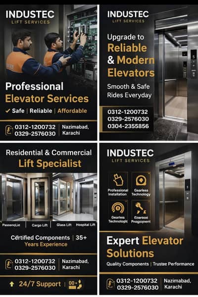 Elevator installation & maintenance in Karachi best lift services.