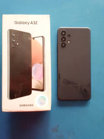 Samsung A32 with box charger 6/128gb For Sale