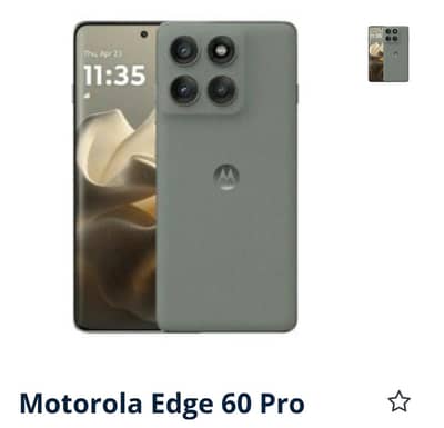 Motorola Edge 60 Pro Contact 03008001155