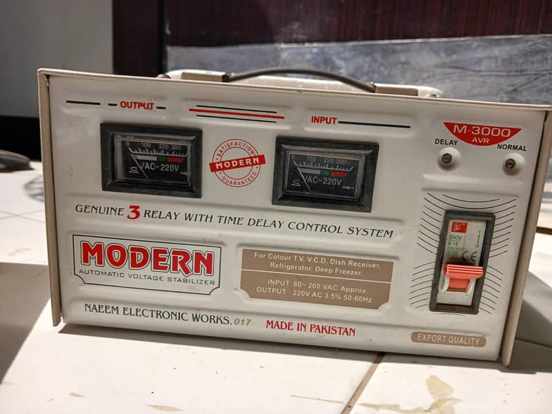 Automatic stabilizer 4