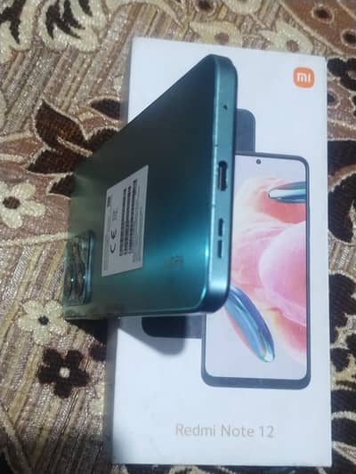 Redmi note 12 totally original. Box Sath ha .