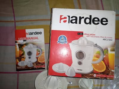 orange juicer new condition