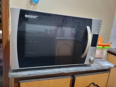 Orient microwave oven used