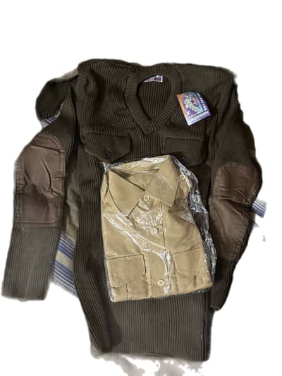 Army jersey with shirt new