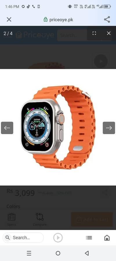 Smart Watch – Call & Fitness Features – Best Price
