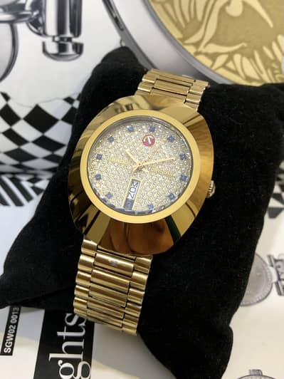 RADO DiaStar |NELUM DIAL| ORIGINAL SWISS MADE WATCH-AUTOMATIC MOVEMENT