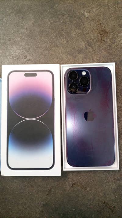 iphone 14 pro max jv non pta 256Gb with box 10by10