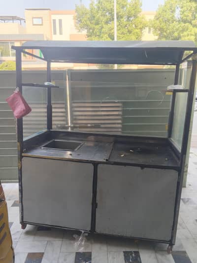 burger shwarma and fries counter for sale