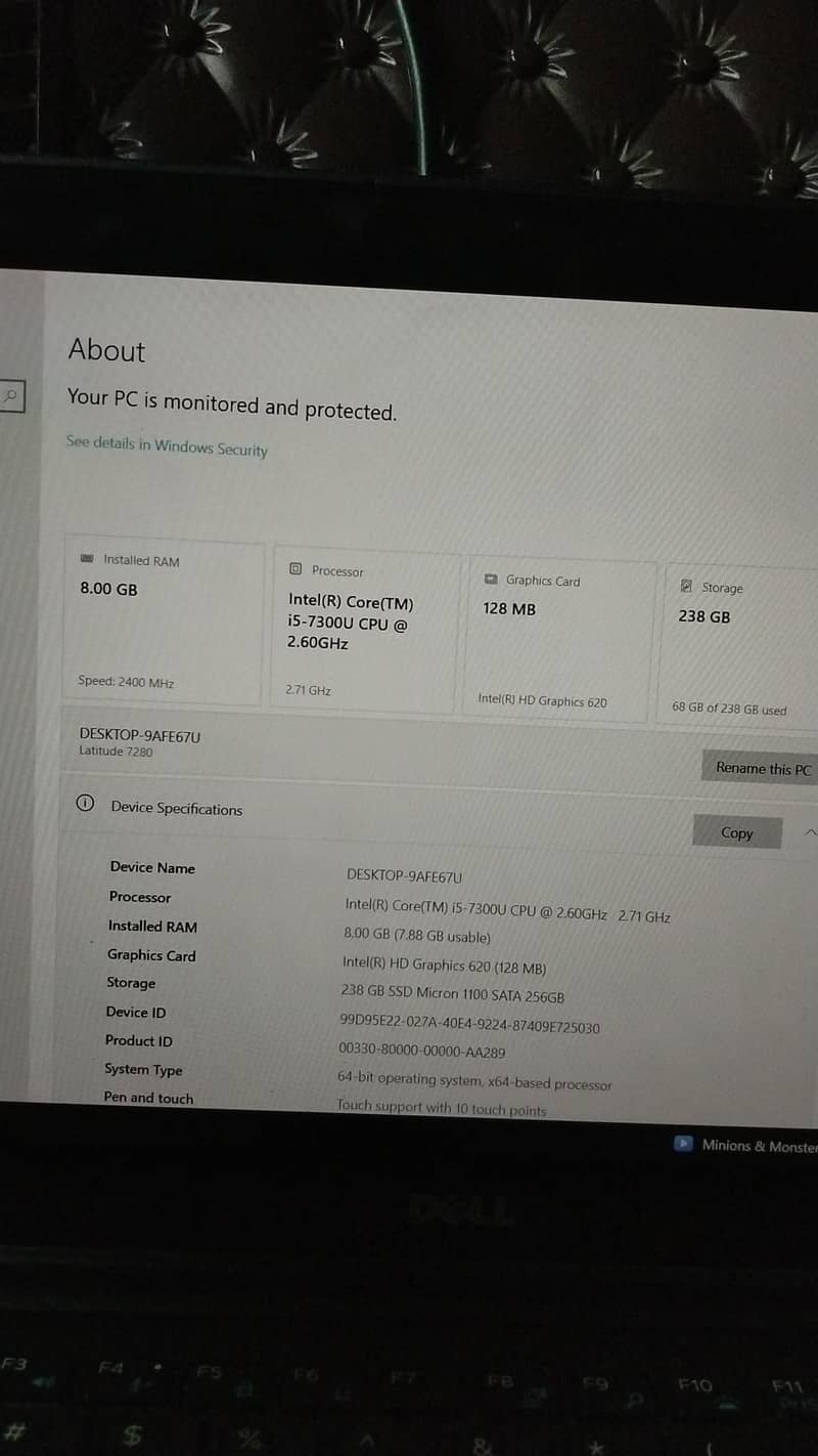 Dell Laptop [Best condition] Exchange possible with phone 3