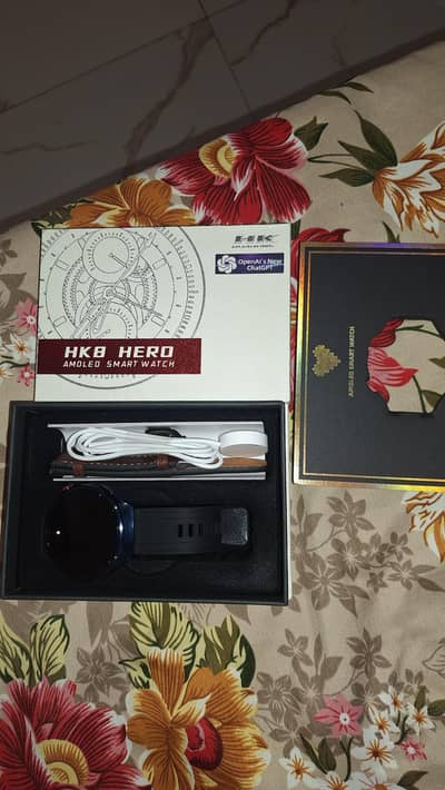 HKB HERO AMOLED smart watch-New- From Dubai- Excellent Condition