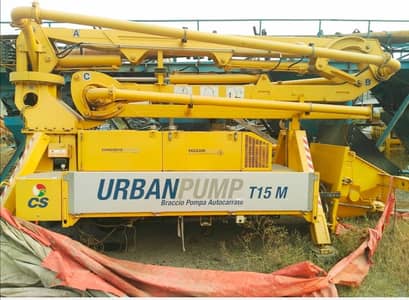 New & Unused Urban T15M, 15 Meter Mobile Concrete Pump Mounted Truck