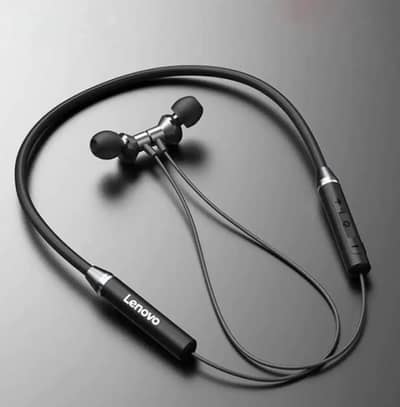 Lenovo Wireless Bluetooth Neckband - IPX5 Waterproof - New Condition