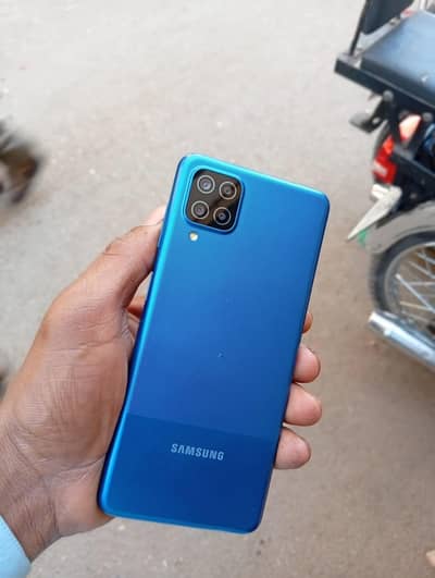 samsung A12 all okay offical pta approved 4 128 exchange possible