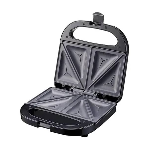 Sandwich Maker - 2-Slice Electric Panini Grill with Non-Stick Plates and Cool-Touch Handle