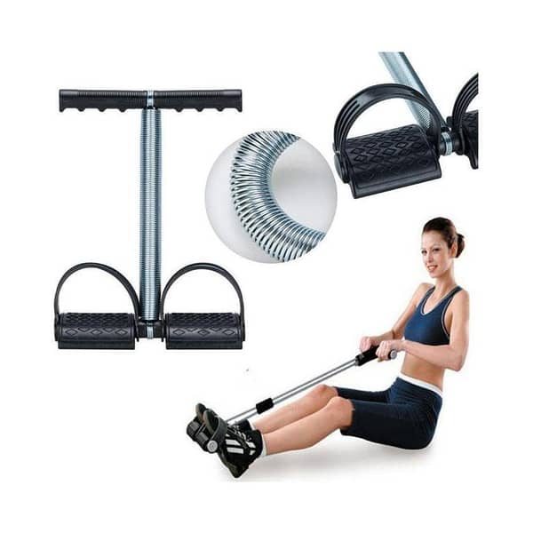 Tummy Trimmer: Single Spring Weight Loss Machine for Home Gym