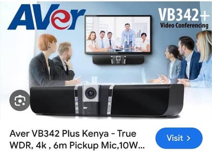 aver video sound bar vb350 pro