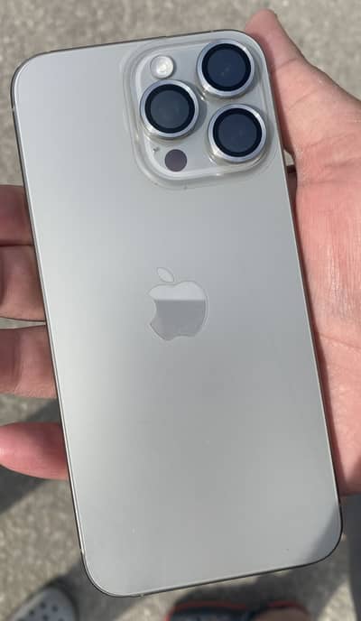 15 Pro Max Titanium PTA approved 10/10 Condition