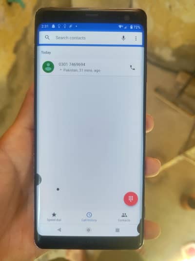 sony xz3 single sim approved gaming phone