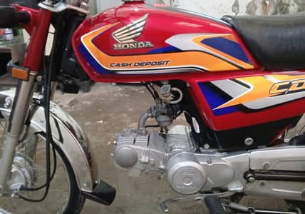 Honda cd70 punjab nmbr sale
