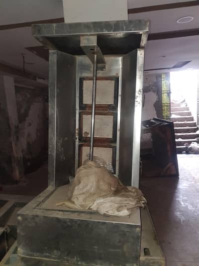 shawarma grill stand