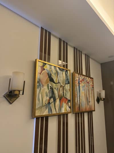 Abstract Paintings 23 × 23 inches