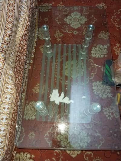glass table
