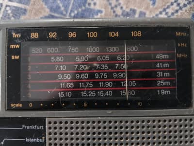 Grinding Traveller ll 7 bands radio