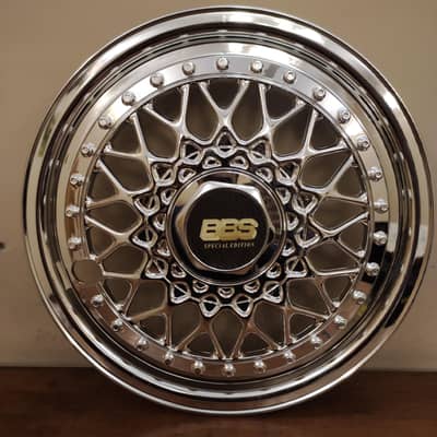 Chrome BBS Wheel Covers Size 13" & 14" Available