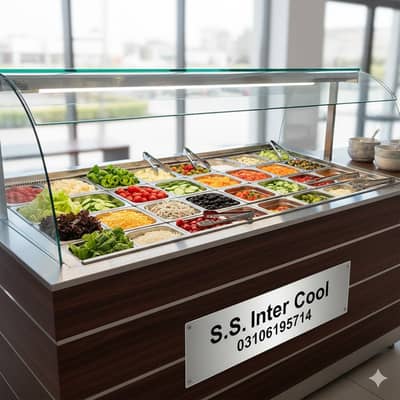 Bakery Counter display counter Glass Counter Show Case Heat Counters