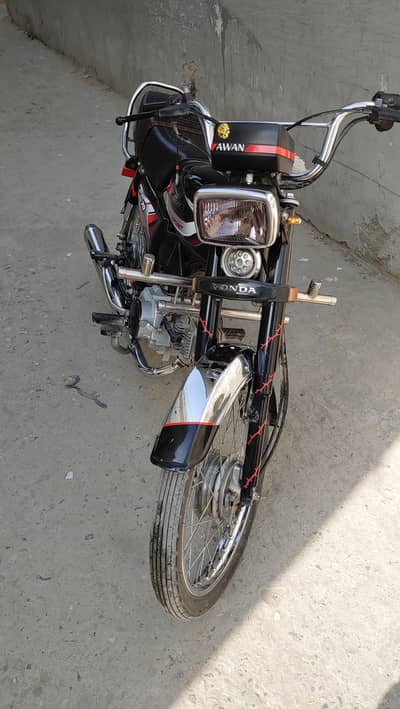 honda cd70 2023 lush condition islamabad no