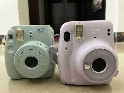 Fujifilm instax mini 11 + Instax mini 8 bundle